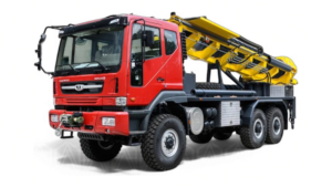 Бурильна установка МРК-800 на шасі Daewoo Novus CM6C7 6x6