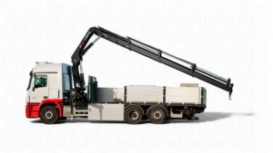 Автомобіль з краном-маніпулятором HIAB X-HiDuo 188 на шасі Mercedes-Benz Arocs 5 3333 A 6x4 з бортовою платформою